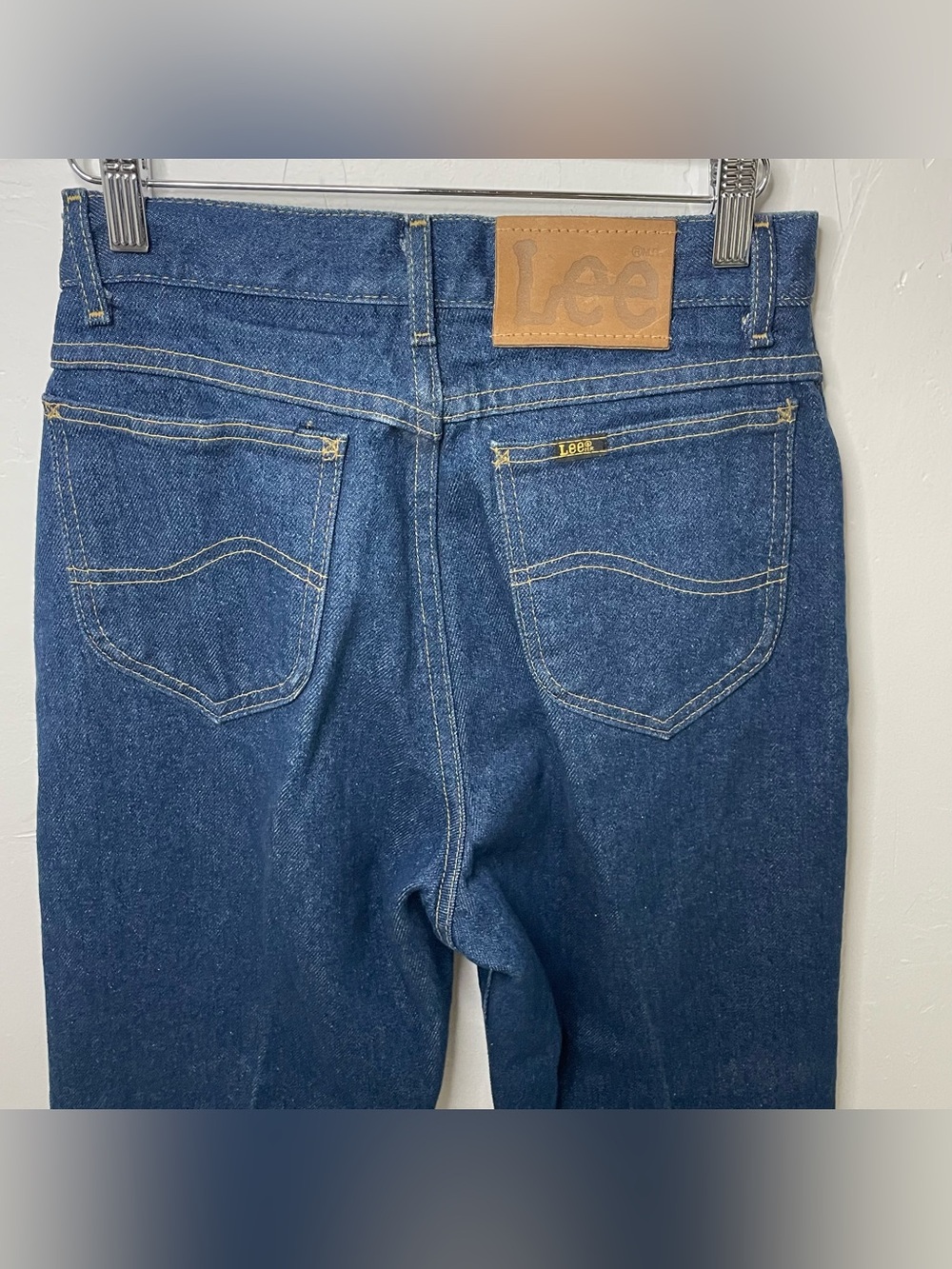 Vintage Lee USA made Western High Waisted Straight Jeans